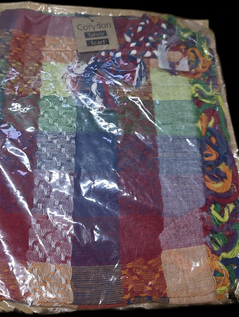 Corydon Rainbow Keffiyeh Tahrir Scarf 13